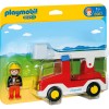 Playmobil 1.2.3 6967 Feuerwehrleiterfahrzeug