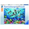Delfine im Korallenriff Puzzle 500 Teile