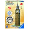 Big Ben mit Uhr 3D Puzzle-Bauwerke