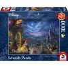 Disney, Die Schöne und das Biest Puzzle 1000 Teile Thomas Kinkade