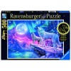 Wolf im Nordlicht Puzzle Sonderserie 500 Teile