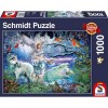 Wölfe im Winterwald Puzzle 1000 Teile