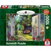 Blick in den verwunschenen Garten Puzzle 1000 Teile Dominic Davison