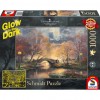 Central Park im Herbst, Glow in the Dark Puzzle 1000 Teile Thomas Kinkade