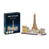3D Puzzle City Line Paris