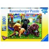 Hunde Picknick Puzzle 100 Teile XXL