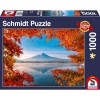 Herbstzauber am Fuji Puzzle 1000 Teile