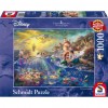 Thomas Kinkade Disney, Arielle Puzzle 1000 Teile