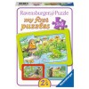 Kleine Gartentiere my first puzzles Rahmenpuzzle 3x6 Teile