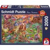 Der Schatz der Drachen Puzzle 2000 Teile