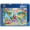 Disney's Weltkarte Puzzle 1000 Teile