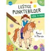 Lustige Punktebilder von 1 bis 100. Ponys und Pferde