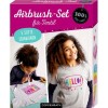 Airbrush-Set für Textil (100% selbst gemacht)