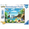 Pokémon: Schnapp sie Dir alle! Puzzle 200 Teile XXL