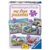 my first puzzles Meine Einsatzfahrzeuge 2-4-6-8 Teile