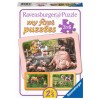 Lotta auf dem Bauernhof my first puzzles Rahmenpuzzle 3x6 Teile
