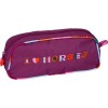 Stifte-Etui, fuchsia - I LOVE HORSES