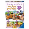 Tiere auf der Baustelle my first puzzles 2, 4, 6, 8 Teile