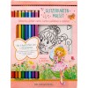 Glitzerkarten-Malset - Prinzessin Lillifee