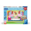 Peppa Pig Zeit zu feiern! Puzzle 2x12 Teile