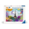 Postkarte aus Paris Puzzle 500 Teile