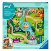 Play+ Magnetisches Holz-Labyrinth: Dschungel