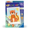 CreArt Malen nach Zahlen Kleiner Tiger