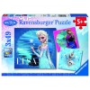 DFZ: Elsa, Anna und Olaf Puzzle 3 x 49 Teile