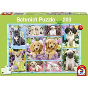 Welpen Puzzle 200 TEILE
