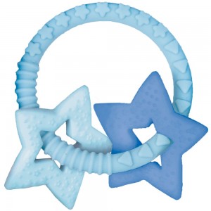 Beißring BabyGlück hellblau