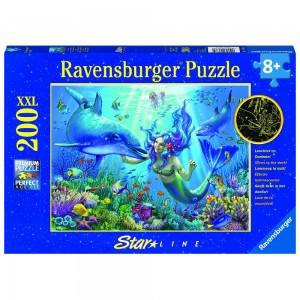 Leuchtendes Unterwasserparadies, Puzzle 200 Teile Starline