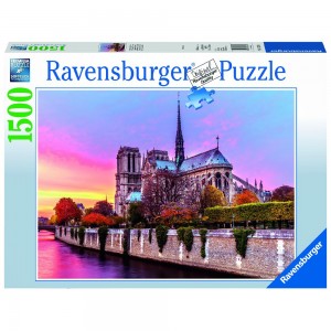 Malerisches Notre Dame Puzzle 1500 Teile