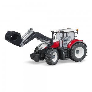 Bruder 03181 Steyr 6300 Terrus CVT mit Frontlader