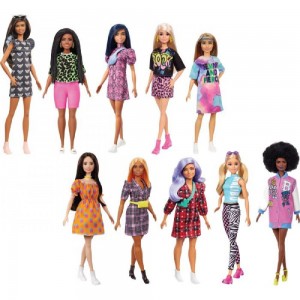 Barbie Fashionistas Puppen sort.