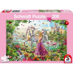 Schöne Fee im Zauberwald Puzzle 200 TEILE