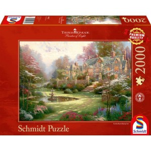 Landsitz Puzzle 2000 Teile Thomas Kinkade