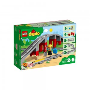 LEGO® DUPLO® 10872 Eisenbahnbrücke und Schienen