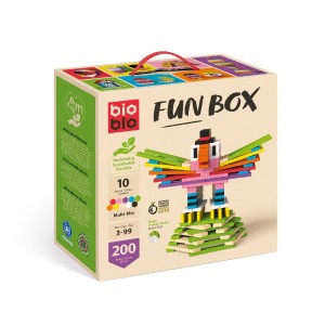 Bioblo FUN BOX "Multi-Mix" mit 200 Bausteinen