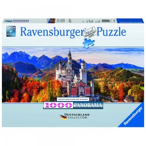 Schloss Neuschwanstein in Bayern Puzzle 1000 Teile