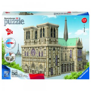 Notre Dame 3D Puzzle-Bauwerke