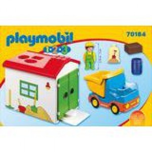 Playmobil 70184 LKW mit Sortiergarage
