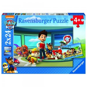 PAW: Hilfsbereite Spürnasen Puzzle 2 x 24 Teile