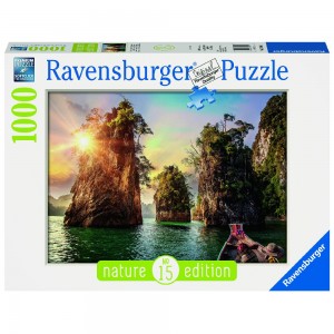 Three rocks in Cheow, Thailand Puzzle 1000 Teile