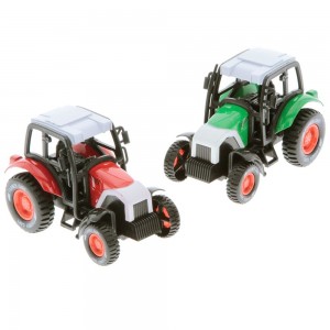 TRAKTOR METALL 10CM 2-FACH SORT. 487871
