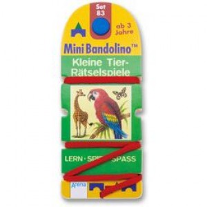 Mini-Bandolino Set 83 Kleine Tier-Rätselspiele