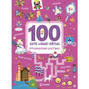 100 Gute-Laune-Rätsel - Prinzessinnen und Feen