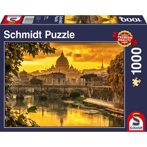 Goldenes Licht über Rom Puzzle 1000 Teile