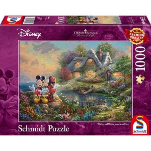 Disney, Sweethearts Mickey & Minnie Puzzle 1000 Teile Thomas Kinkade