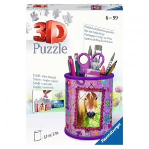 Utensilo Pferde 3D Puzzle Organizer