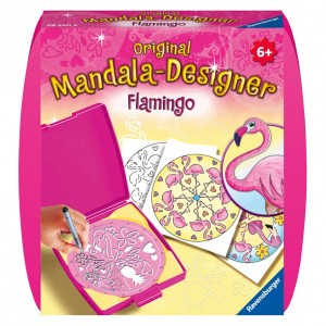 Mandala-Designer Mini Flamingo